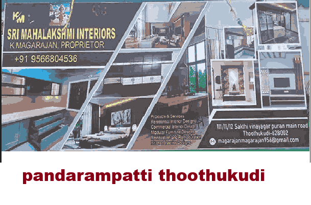Sri Mahalakshmi interior designers in pandarampatti thoothukudi